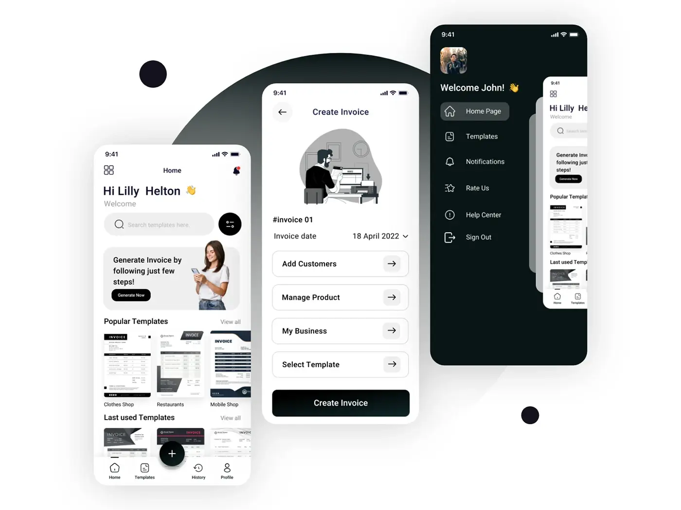 InvoicePro Business App