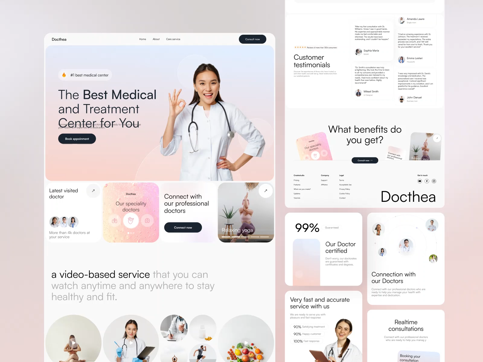 Aplicación web de atención médica